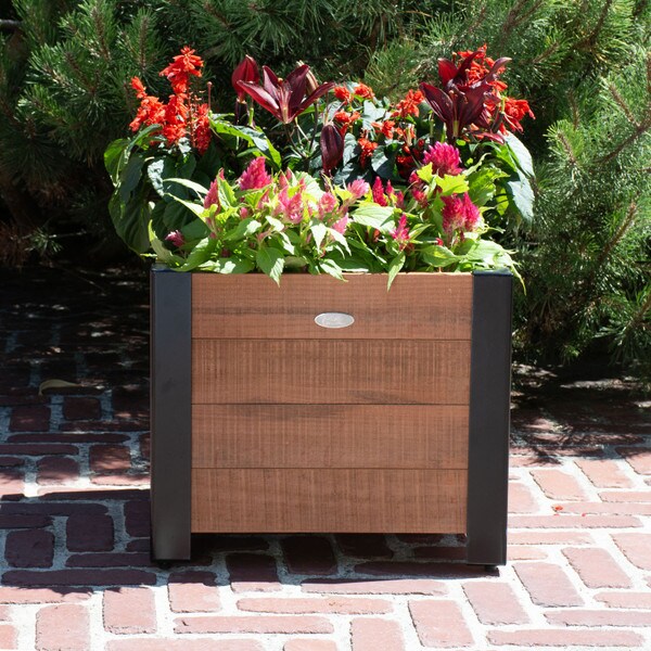 Grapevine Square Garden Planter